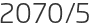 2070년5월