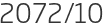 2072년10월