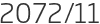 2072년11월