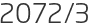 2072년3월