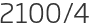 2100년4월