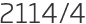 2114년4월