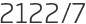 2122년7월