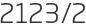 2123년2월