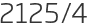2125년4월