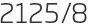 2125년8월
