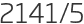 2141년5월