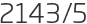 2143년5월