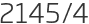 2145년4월