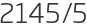 2145년5월