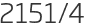 2151년4월