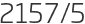 2157년5월