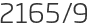 2165년9월