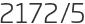 2172년5월