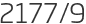 2177년9월