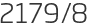 2179년8월