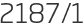 2187년1월