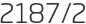 2187년2월