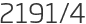 2191년4월