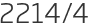 2214년4월