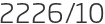 2226년10월