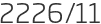 2226년11월