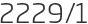2229년1월