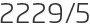 2229년5월