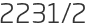 2231년2월