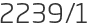 2239년1월