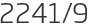 2241년9월
