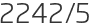 2242년5월