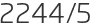 2244년5월