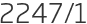 2247년1월