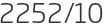 2252년10월