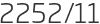 2252년11월