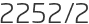 2252년2월