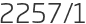 2257년1월